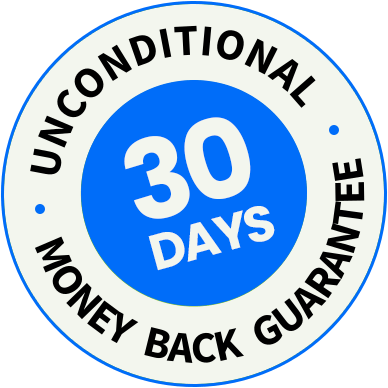 30-day money-back guarantee