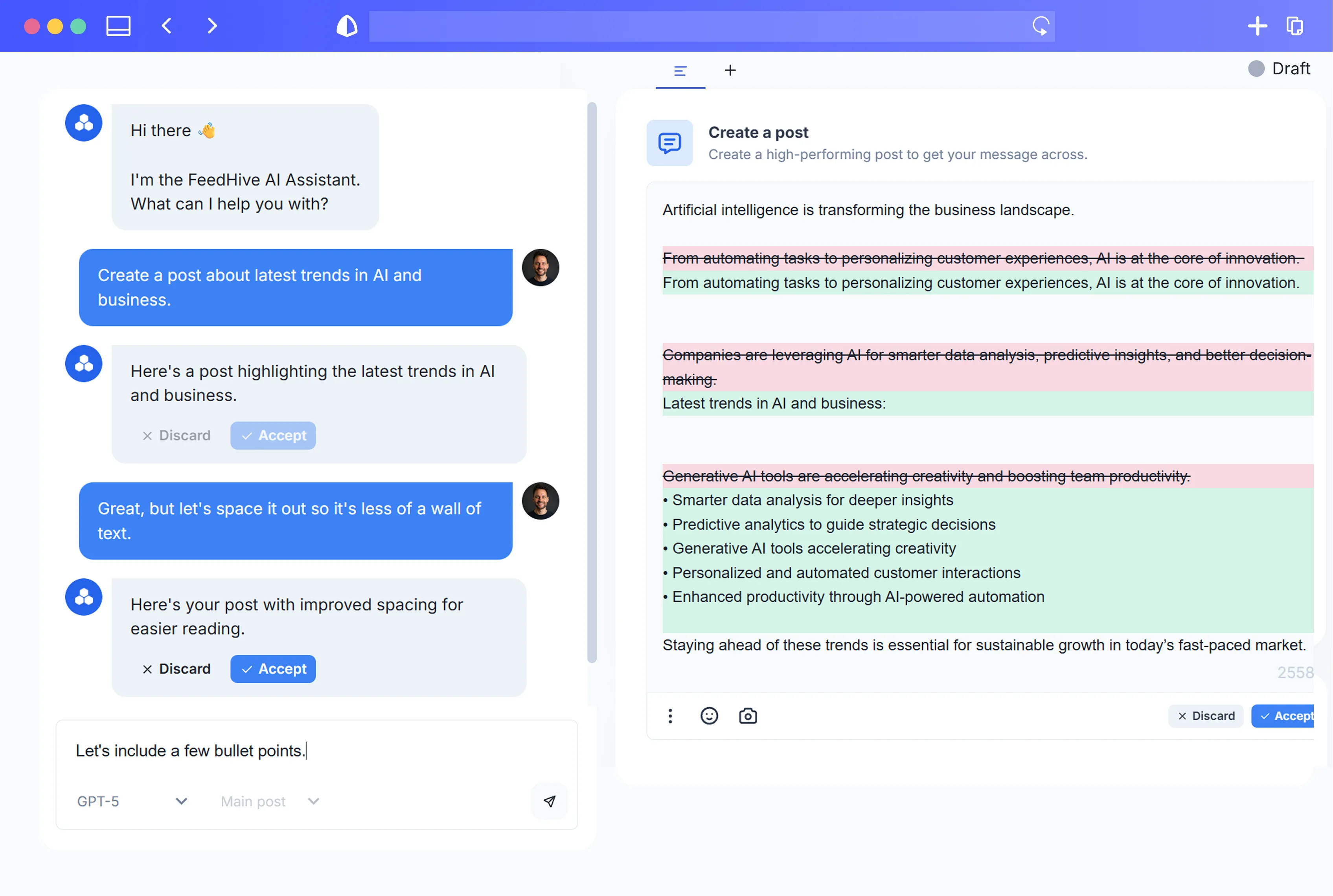 FounderStack product interface 2